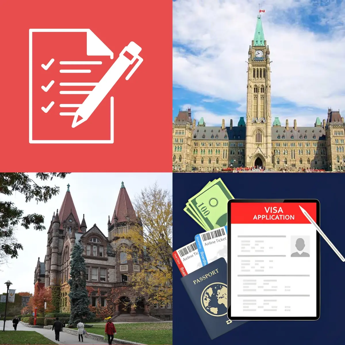 Documents Required For Canada Student Visa