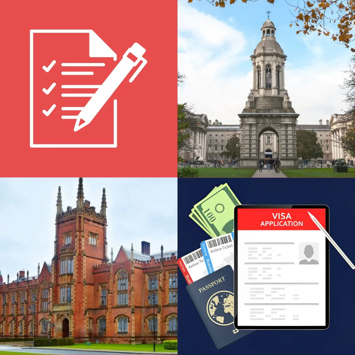 Documents Required For Ireland Student Visa